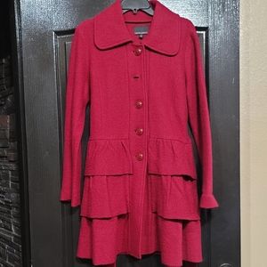 Cynthia Rowley 100% Wool Coat